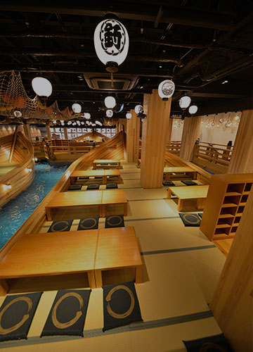 難波駅の新観光スポット「つり吉 難波店」の店内